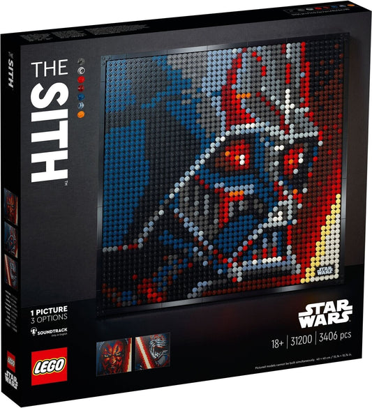 LEGO Art: Star Wars The Sith - 31200 *BRAND NEW SEALED BNSIB* *SAME DAY DISPATCH