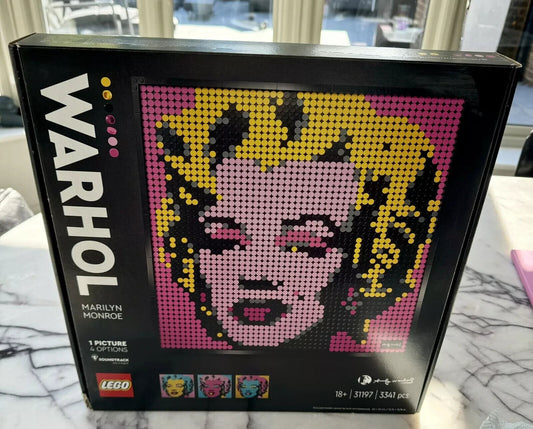 LEGO Art: Andy Warhol's Marilyn Monroe (31197) *NEW SEALED* SENT NEXT DAY!