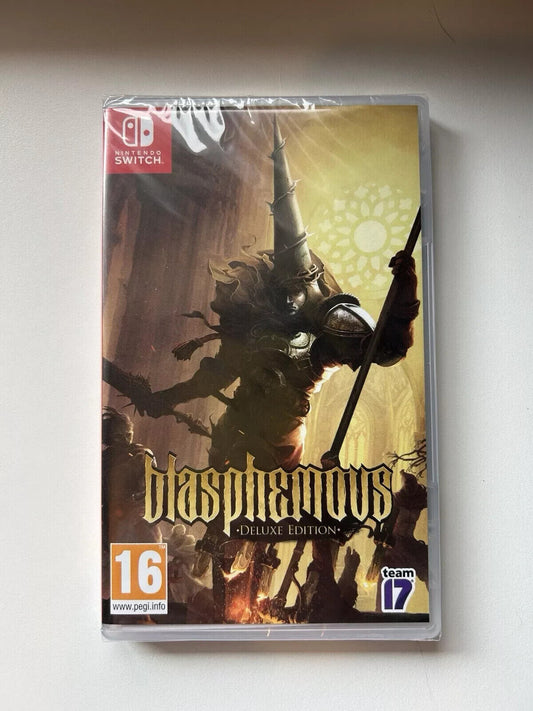 Blasphemous - Deluxe Edition - Nintendo Switch *BRAND NEW* BNSIB *PAL*