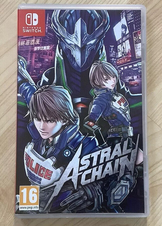 Astral Chain - Nintendo Switch - SENT NEXT DAY TRACKED 24 PAL